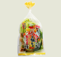 きのこと一緒に秋を味わう野沢菜漬